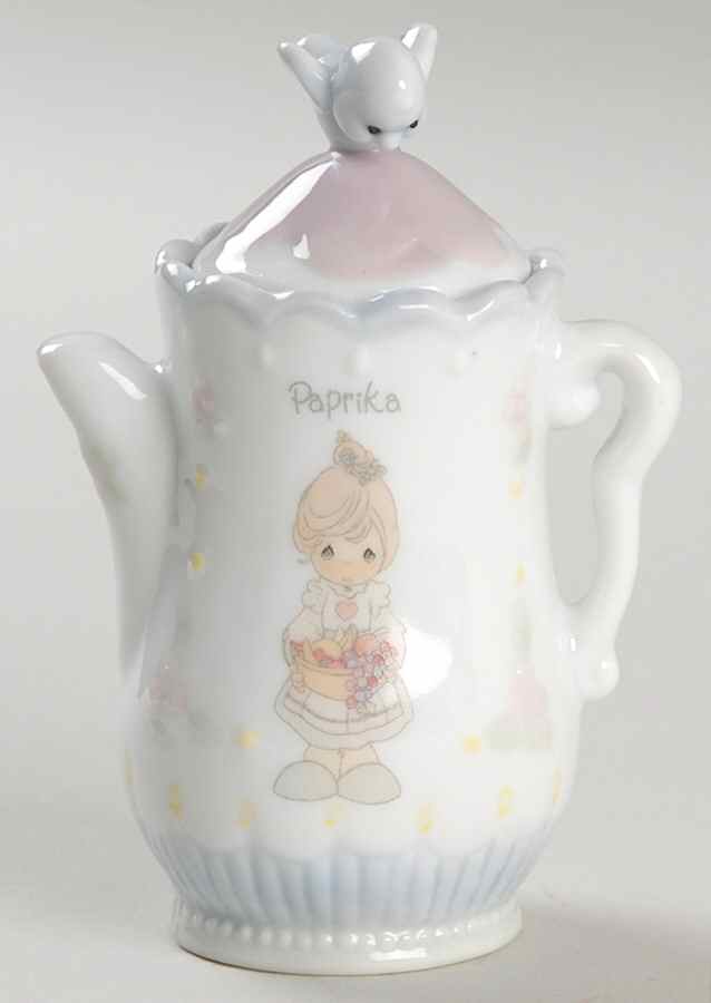 Precious Moments Spice Jars Paprika - Spice Jar Set-Ind Jar-Motif 6 by Enesco-1