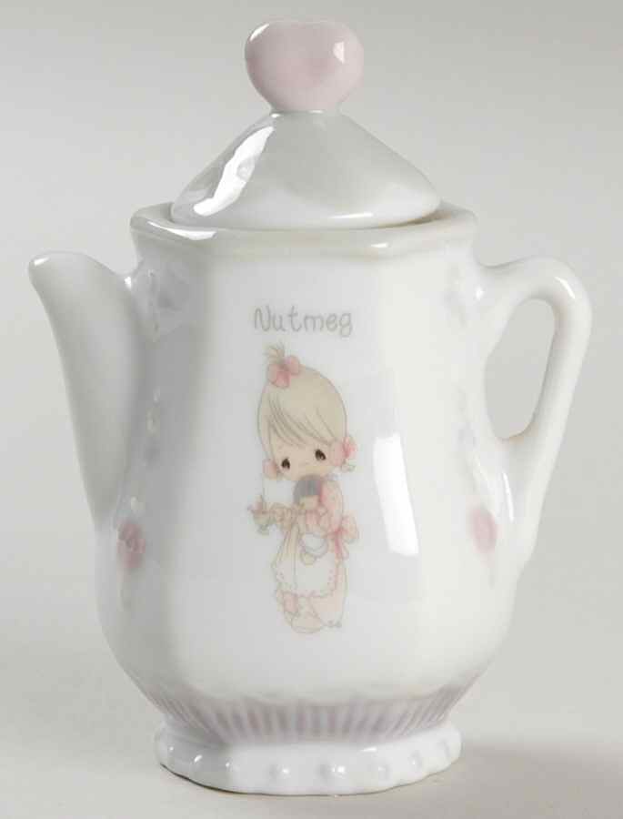 Precious Moments Spice Jars Nutmeg - Spice Jar Set-Ind Jar-Motif 13 by Enesco-1