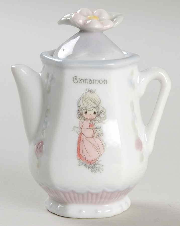 Precious Moments Spice Jars Cinnamon - Spice Jar Set-Ind Jar-Motif 8 by Enesco-1