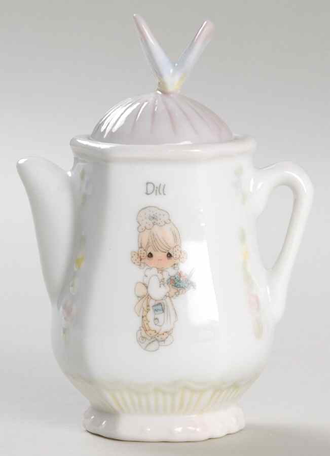 Precious Moments Spice Jars Dill - Spice Jar Set-Ind Jar-Motif 11 by Enesco-1