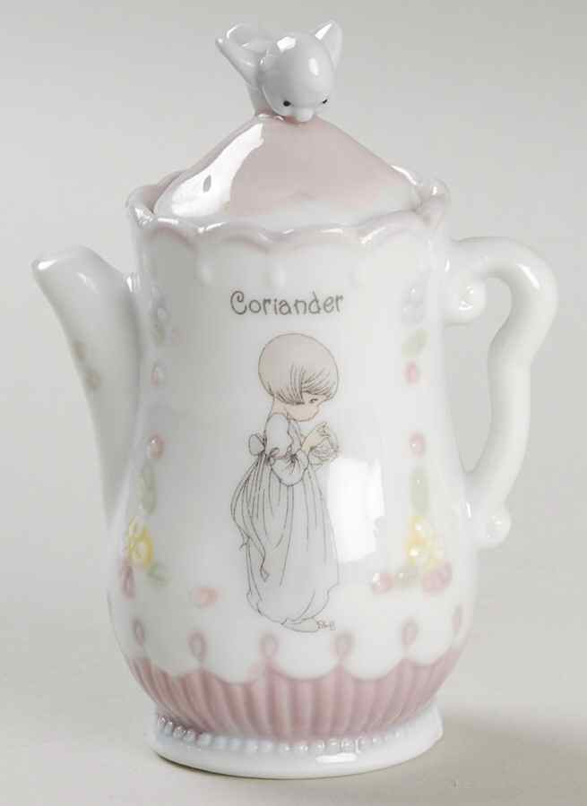 Precious Moments Spice Jars Corriander - Spice Jar Set-Ind Jar-Motif 4 by Enesco-1