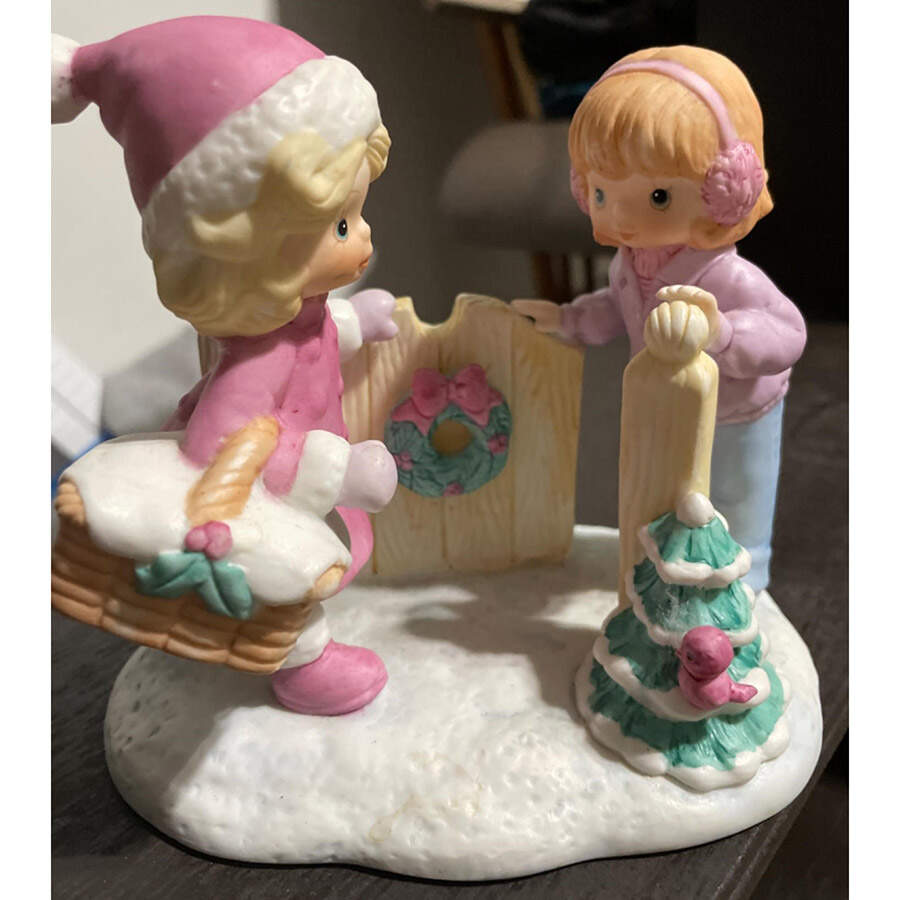 Sisters and Best Friends Christmas Is A Time To Share - No Box by Enesco-1