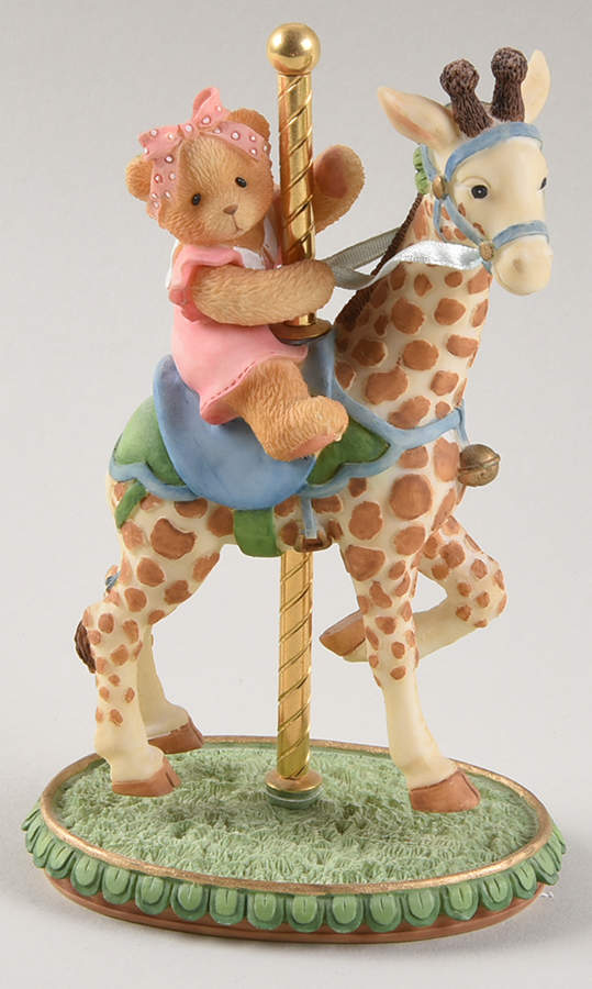 Beary Go Round-Cherished Teddies Flossie - No Box by Enesco-1