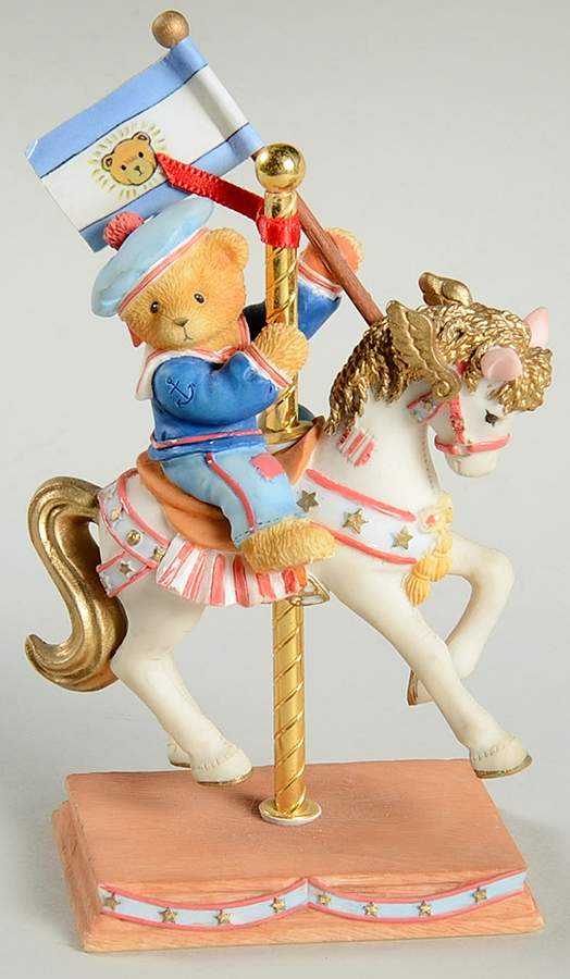 Beary Go Round-Cherished Teddies Bill - Boxed by Enesco-1