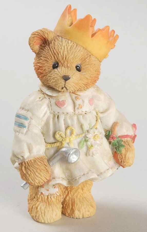 Dickens Village-Cherised Teddies Gloria - No Box by Enesco-1