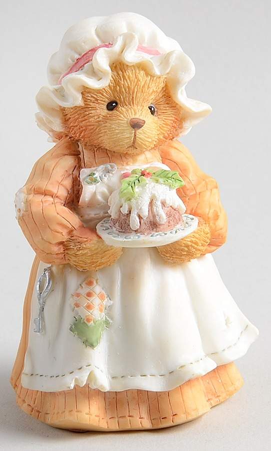 Dickens Village-Cherised Teddies Mrs Cratchit - No Box by Enesco-1
