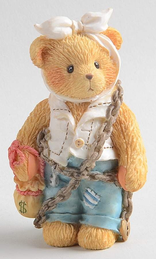 Dickens Village-Cherised Teddies Jacob Bearly - Boxed by Enesco-1