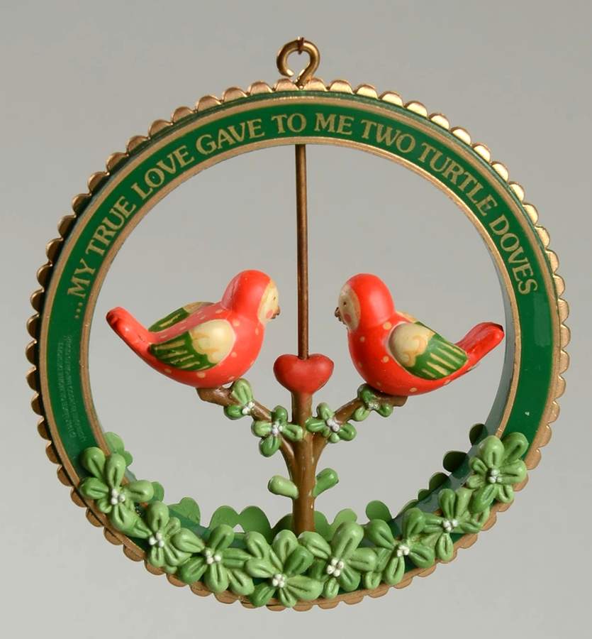 Twelve Days of Christmas Two Turtledoves - No Box by Enesco-1