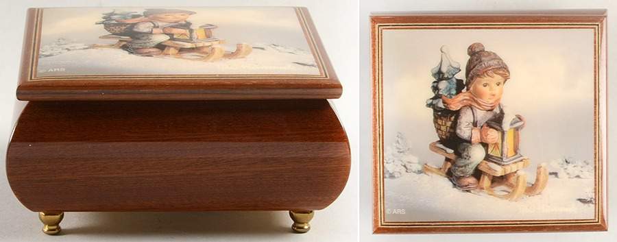 Hummel Music Box Ride Into Christmas - Boxed by Ercolano-1