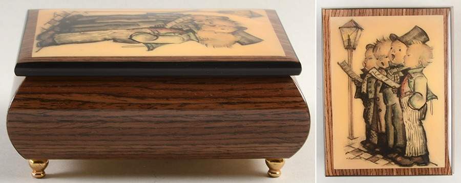 Hummel Music Box Harmony In Four Parts - Boxed by Ercolano-1