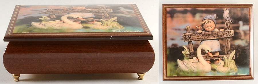 Hummel Music Box Feathered Friends - Boxed by Ercolano-1