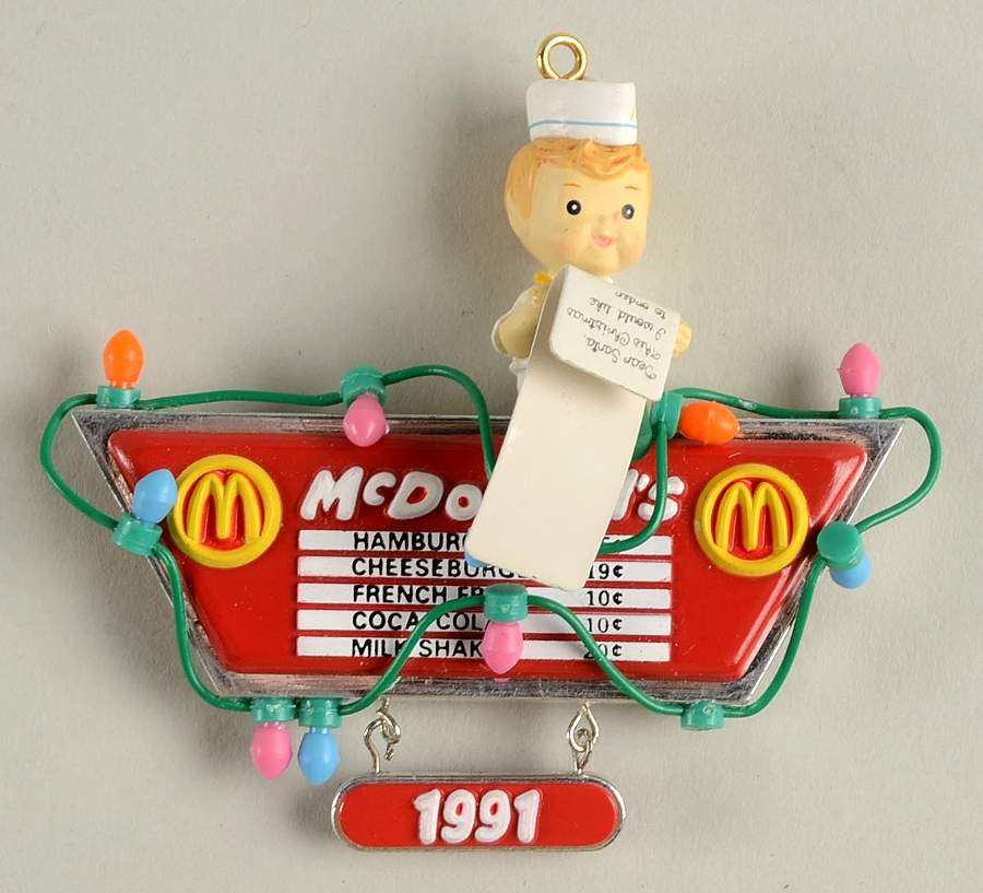 McDonald's Ornaments Holiday Treats - Boxed by Enesco-1