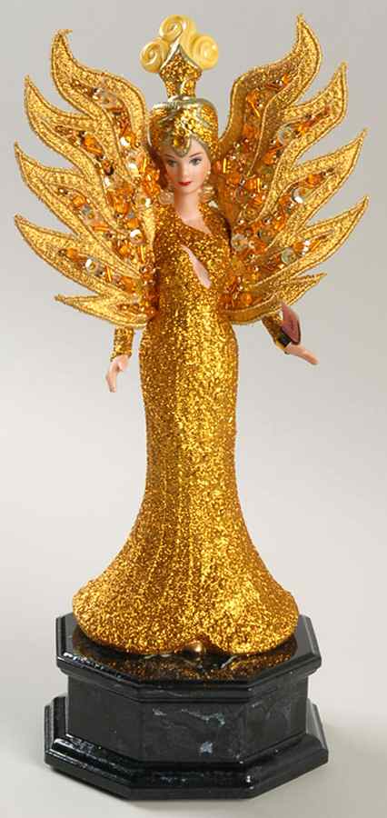 Barbie Bob Mackie Designs-Musical Goddess Of The Sun - Boxed by Enesco-1