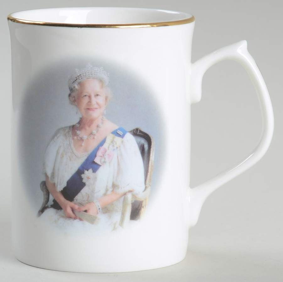 Royalty Giftware Queen Mother's 100th Birthday - No Box by Edwardian China-1