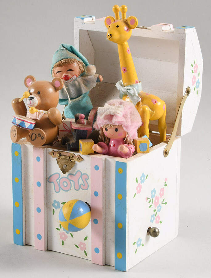 Music Boxes Toys-It's A Small World - Boxed by Enesco-1