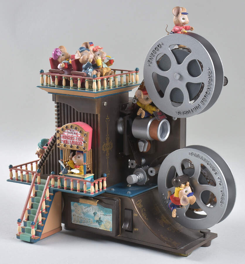 Music Boxes Movie Projector-Hooray For Hollywood - No Box by Enesco-1