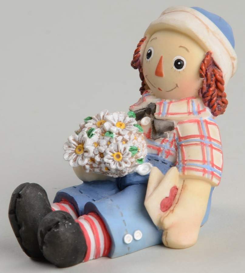 Raggedy Ann and Andy Be Mine - Boxed by Enesco-1