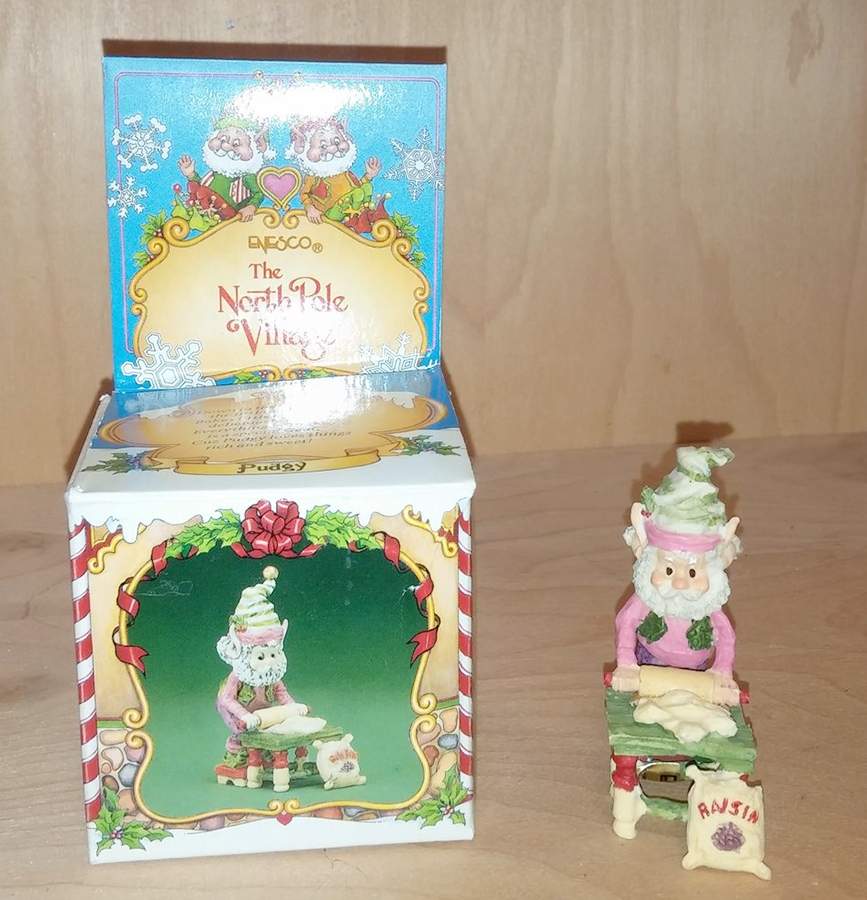 North Pole Village Pudgy - No Box by Enesco-1
