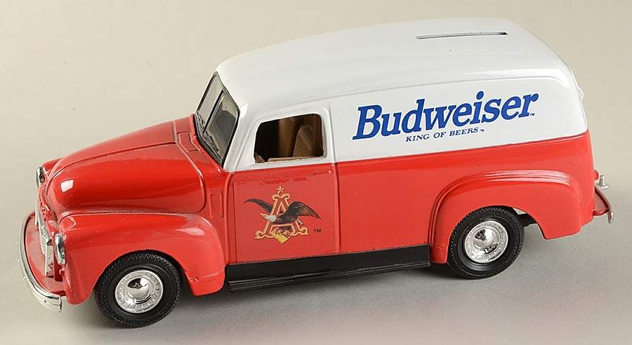 Anheuser Busch Vehicle Banks 1951 Delivery Van - Boxed by Ertl Collectibles-1