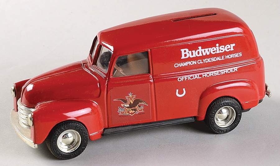 Anheuser Busch Vehicle Banks 1950 Panel Truck - Boxed by Ertl Collectibles-1