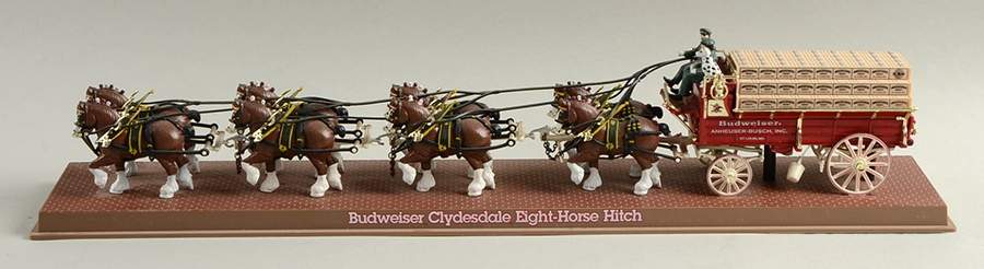 Anheuser Busch Vehicle Banks Budweiser Clydesdale Eight-Horse Hitch - Boxed by Ertl Collectibles-1