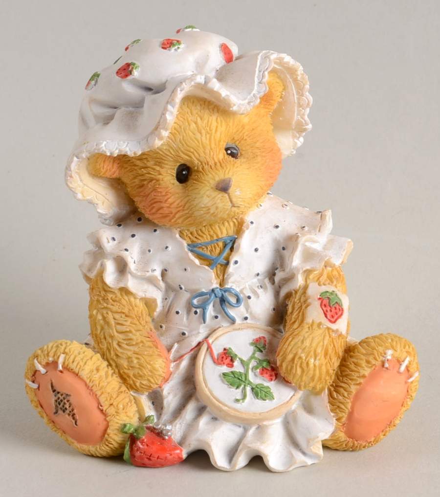 Down Strawberry Lane-Cherised Teddies Jenna-You're Berry Special To Me - Boxed by Enesco-1