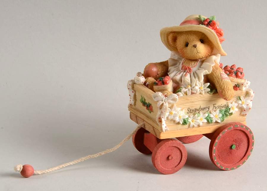 Down Strawberry Lane-Cherised Teddies Diane-I Picked The Beary Best For You - No Box by Enesco-1