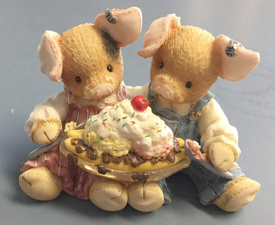 This Little Piggy Love Is Piggin Out With You - Boxed by Enesco-1
