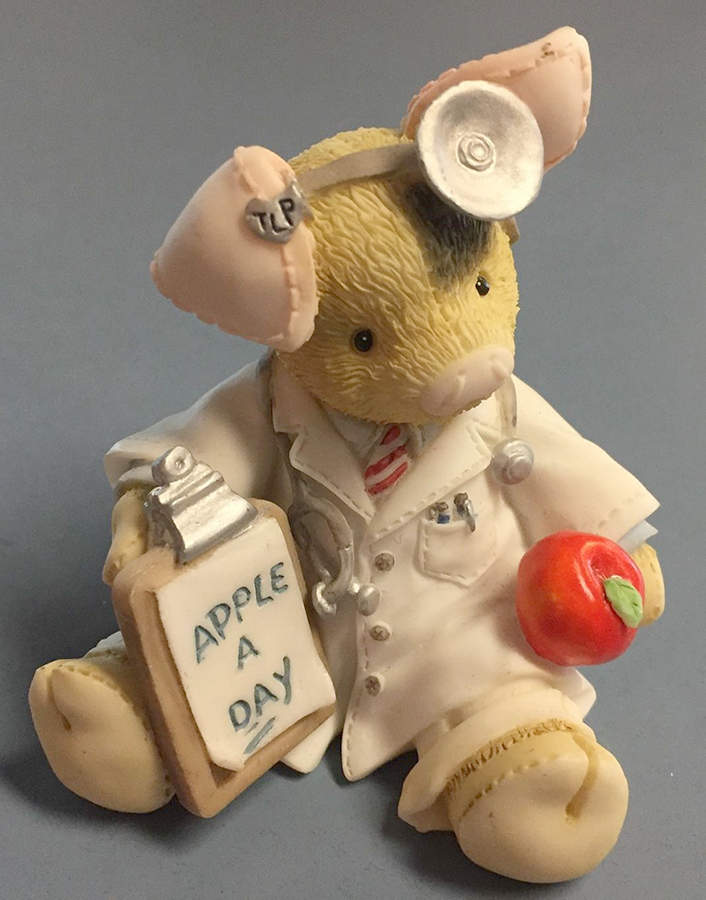 This Little Piggy Apple A Day Keeps Doctor Away - No Box by Enesco-1
