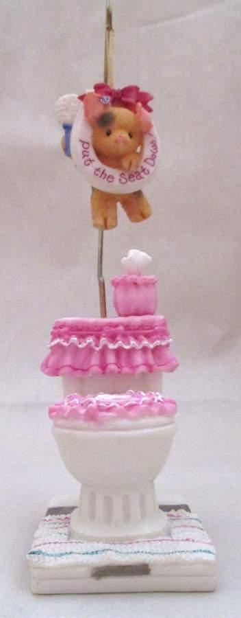 This Little Piggy Please Put The Seat Down - Boxed by Enesco-1
