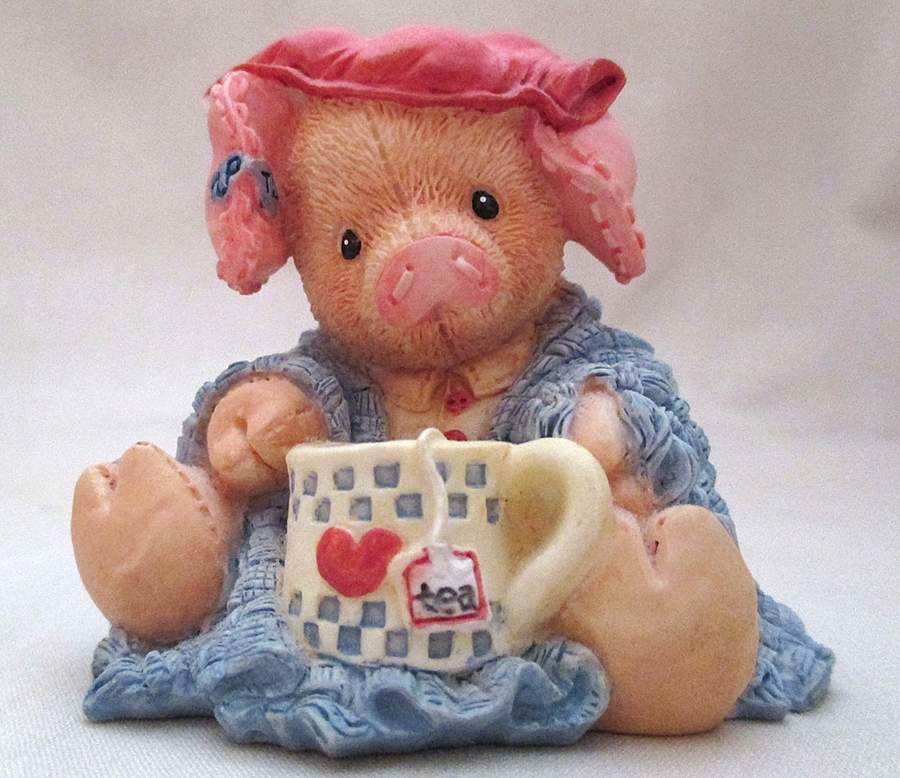 This Little Piggy This Little Piggy Stayed Home - No Box by Enesco-1