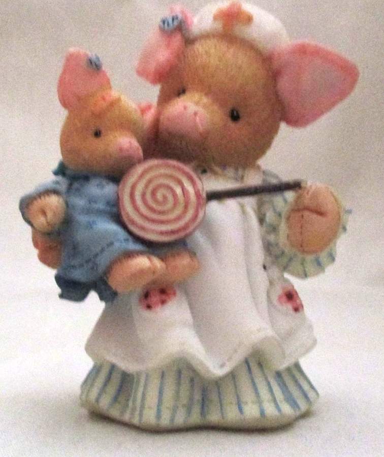 This Little Piggy You'Ll Be Just Swine - No Box by Enesco-1