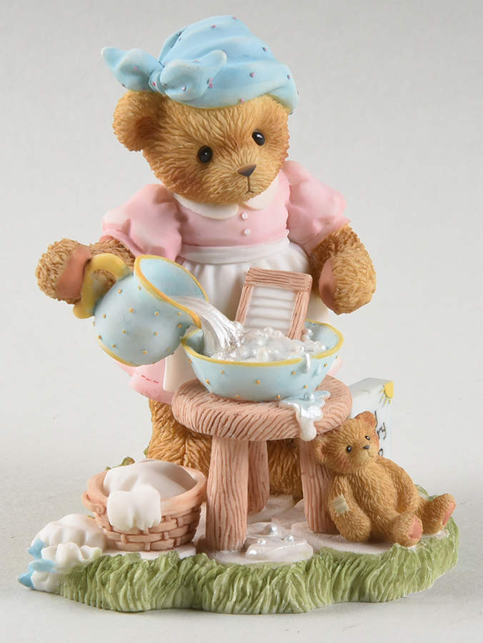Days of the Week-Cherished Teddies Sandra-Saturday's Child Works Hard For A - No Box by Enesco-1