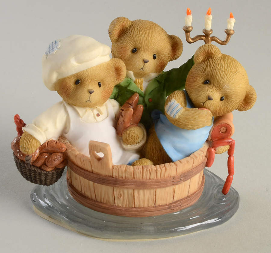 Nursery Rhymes Lucas,Joshua,&Zachary-Rub A Dub, Three T - Boxed by Enesco-1