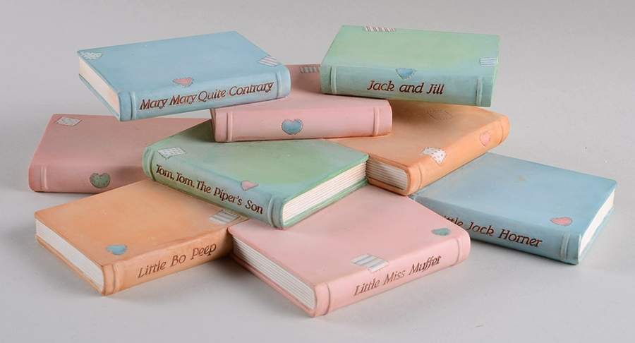 Nursery Rhymes Book Display Stand - Display Stand by Enesco-1