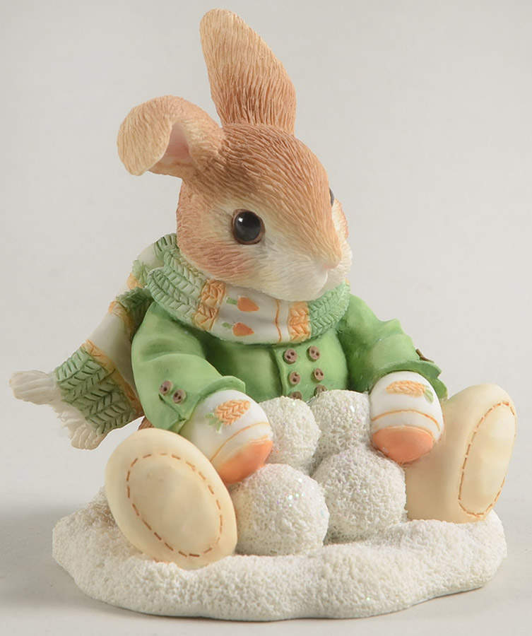 My Blushing Bunnies Sno'Ball When You're Not Here - Boxed by Enesco-1