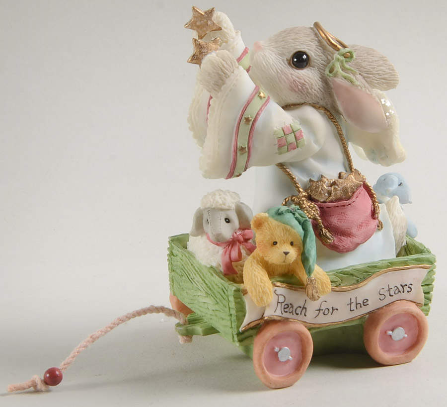 My Blushing Bunnies Reach For The Stars - Boxed by Enesco-1