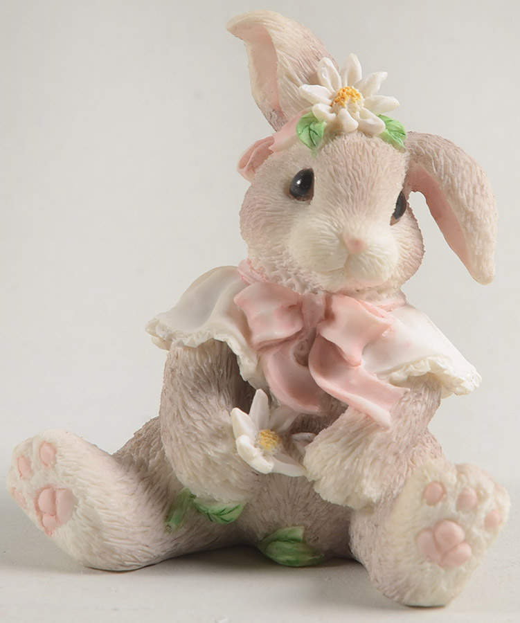 My Blushing Bunnies Loves Me-Loves Me Not - With Box by Enesco-1
