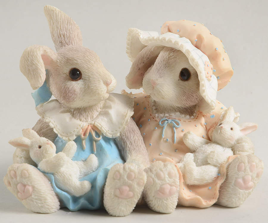 My Blushing Bunnies I'm Blessed To Have A Friend Like You - Boxed by Enesco-1
