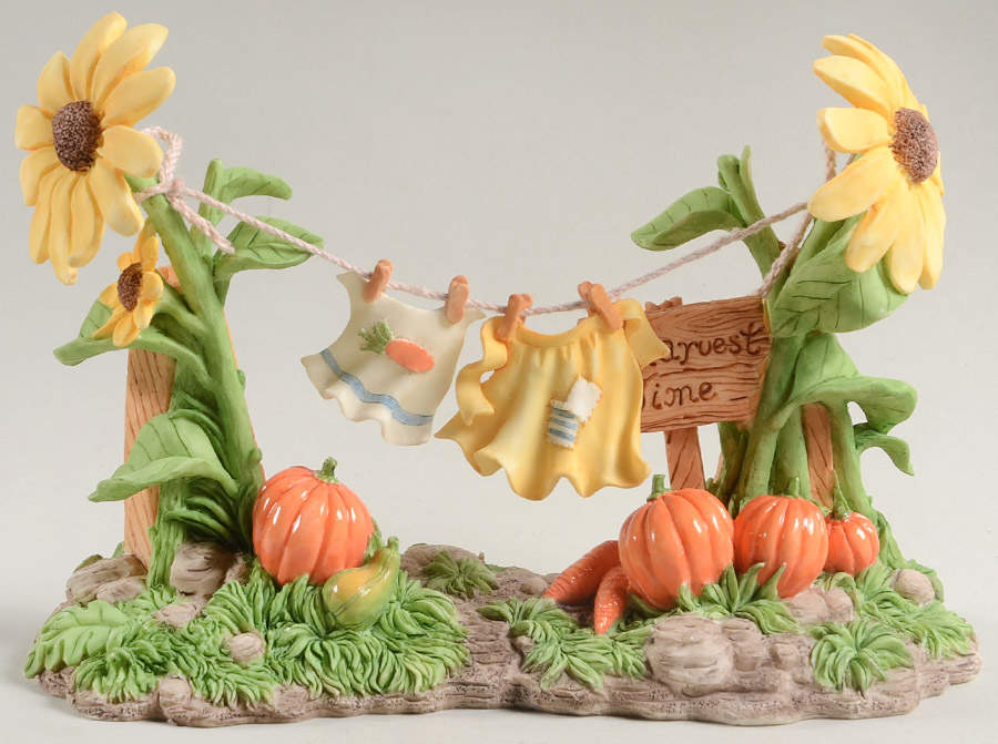 My Blushing Bunnies Bountiful Harvest - Display Stand by Enesco-1