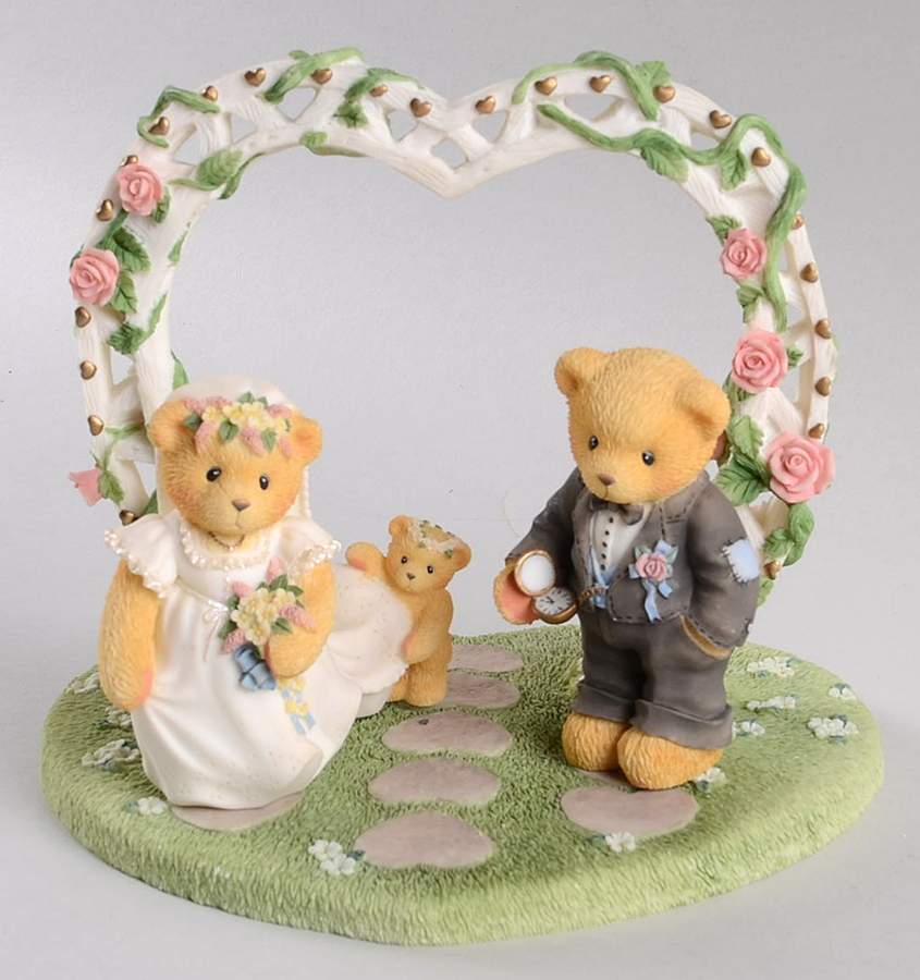 Our Cherished Day Our Cherished Wedding-Set Of 3 - With Box by Enesco-1
