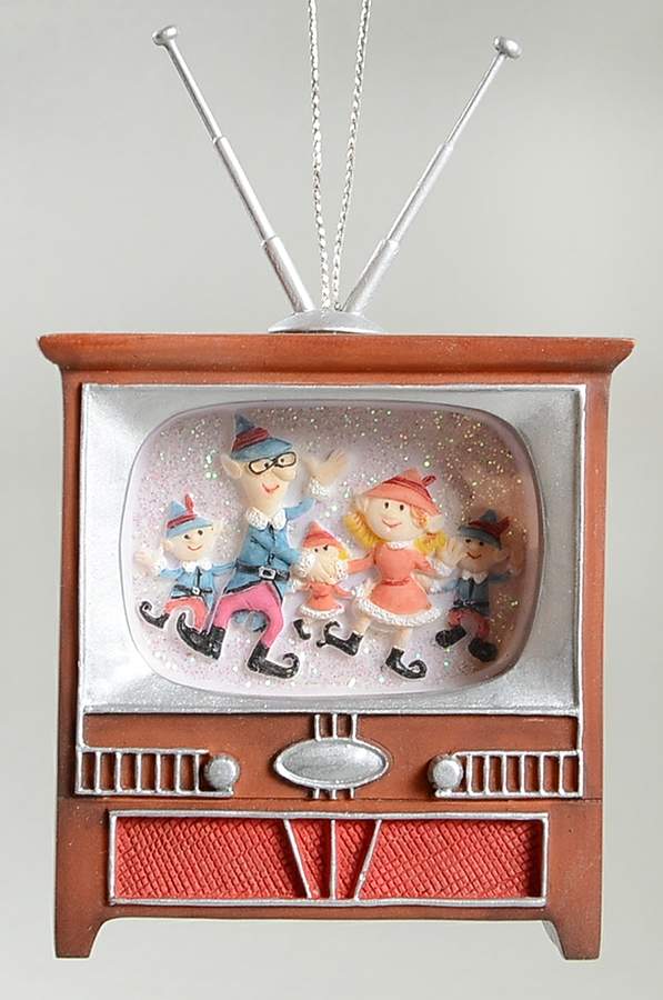 Rudolph and The Island of Misfit Toys Elves On T.V. - Boxed by Enesco-1