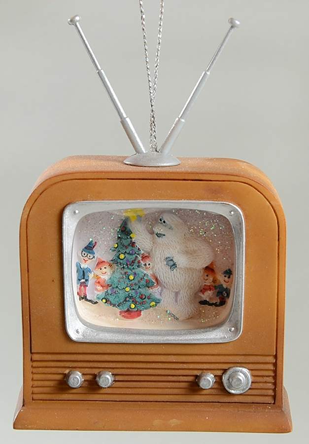 Rudolph and The Island of Misfit Toys Bumble On T.V. - Boxed by Enesco-1