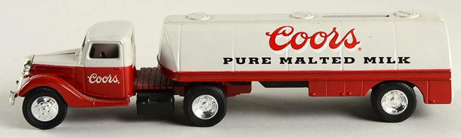 Coors Vehicle Banks 1937 Tanker - Boxed by Ertl Collectibles-1