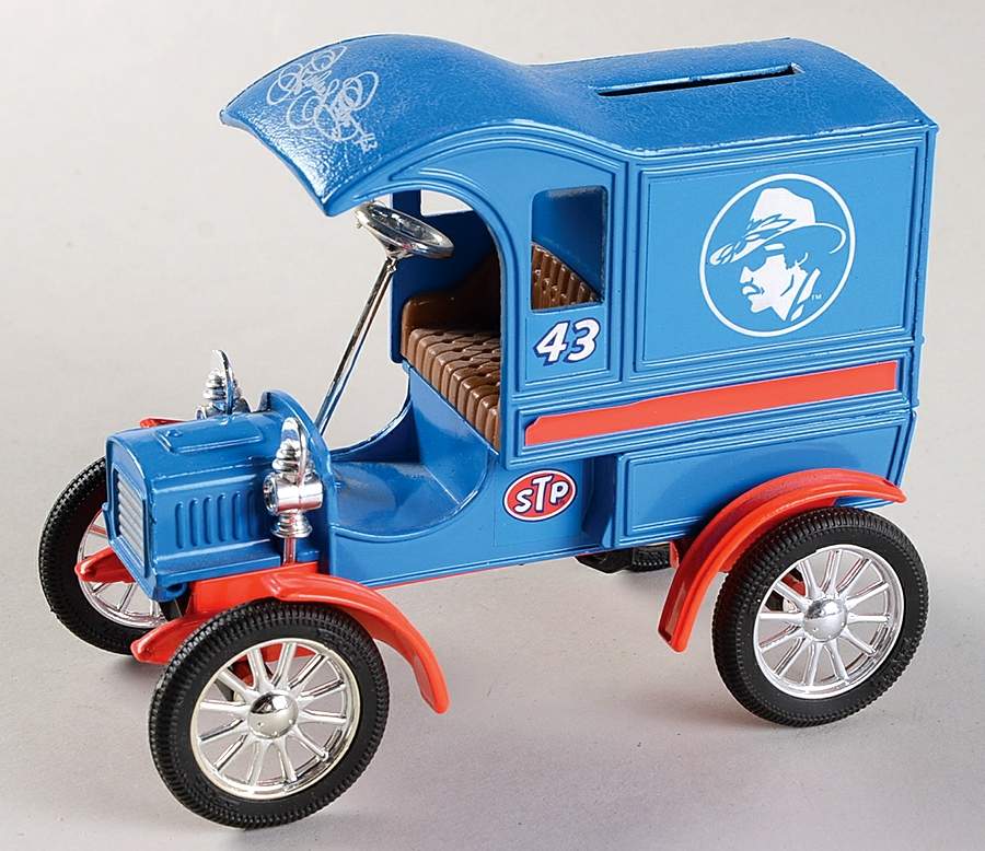 Delivery Truck Banks 1905 Delivery Car-Richard Petty - With Box by Ertl Collectibles-1