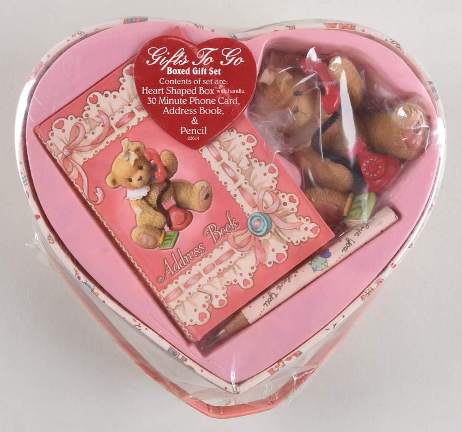 Cherished Teddies Giftware I Just Called Gift Set - Boxed by Enesco-1