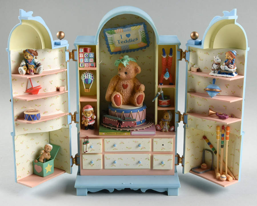 Cherished Teddies Giftware Small World Of Music, My Favorite Things - Boxed by Enesco-1