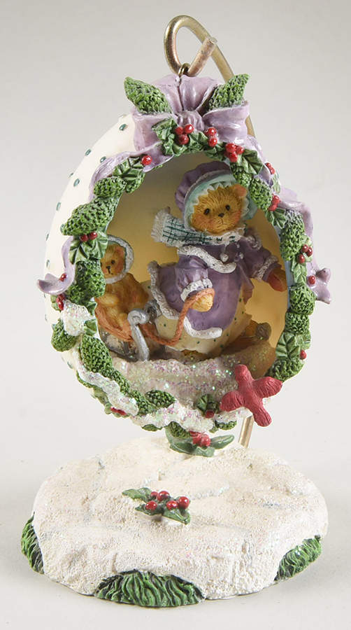 Cherished Seasons Egg Collection Gretchen, Winter Brings A Season Of Joy - No Box by Enesco-1