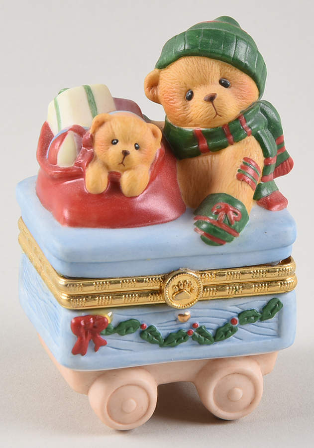 Santa Express Boxes Toy Car - Boxed by Cherished Teddies-1