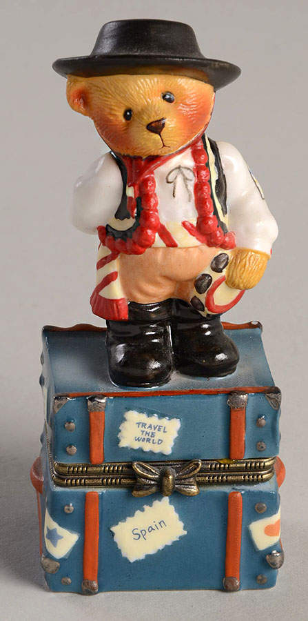 Across the Seas-Cherished Teddies Spanish Boy - Boxed by Enesco-1